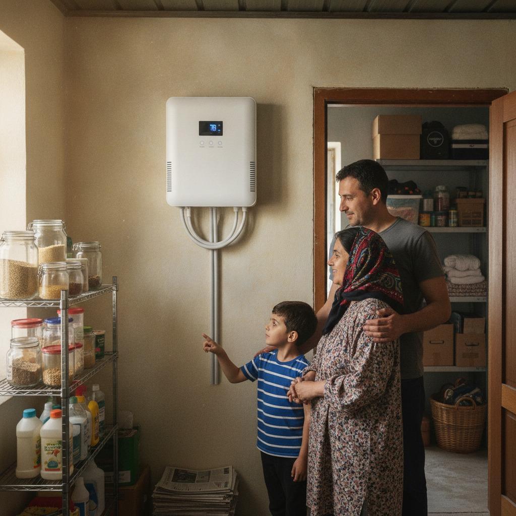 What MPPT range should I look for in a hybrid solar inverter for Africa